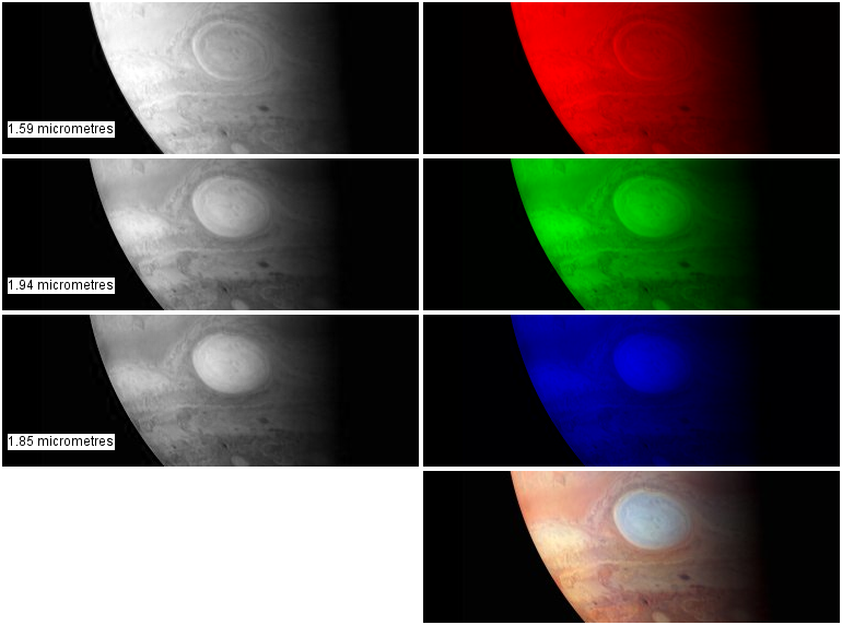 New Horizons Jupiter Colour
Separations